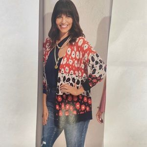Large CAbi Upbeat Cardigan #6163